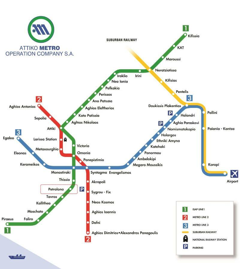 D16 Athens Apartment - 5' Mins To Petralona Metro ภายนอก รูปภาพ