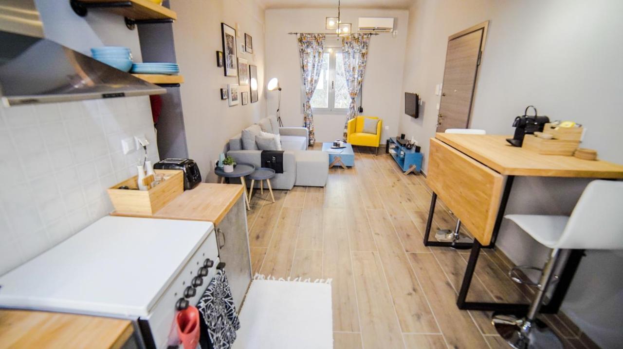 D16 Athens Apartment - 5' Mins To Petralona Metro ภายนอก รูปภาพ