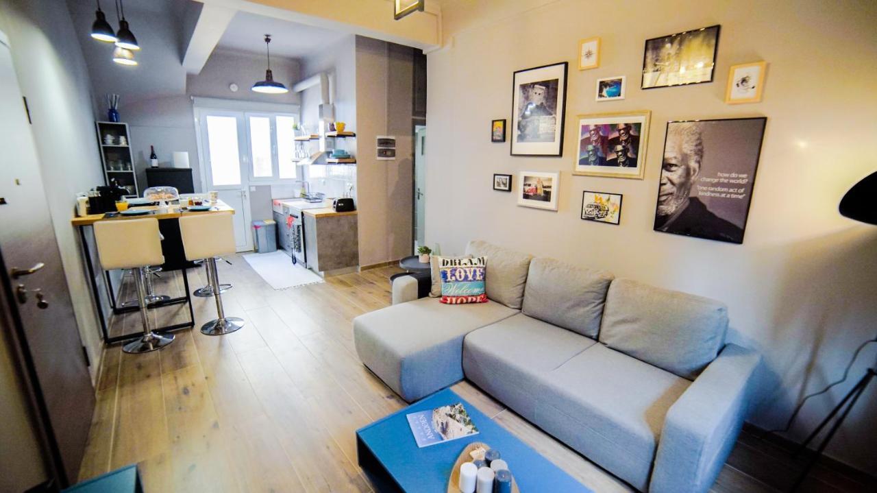 D16 Athens Apartment - 5' Mins To Petralona Metro ภายนอก รูปภาพ